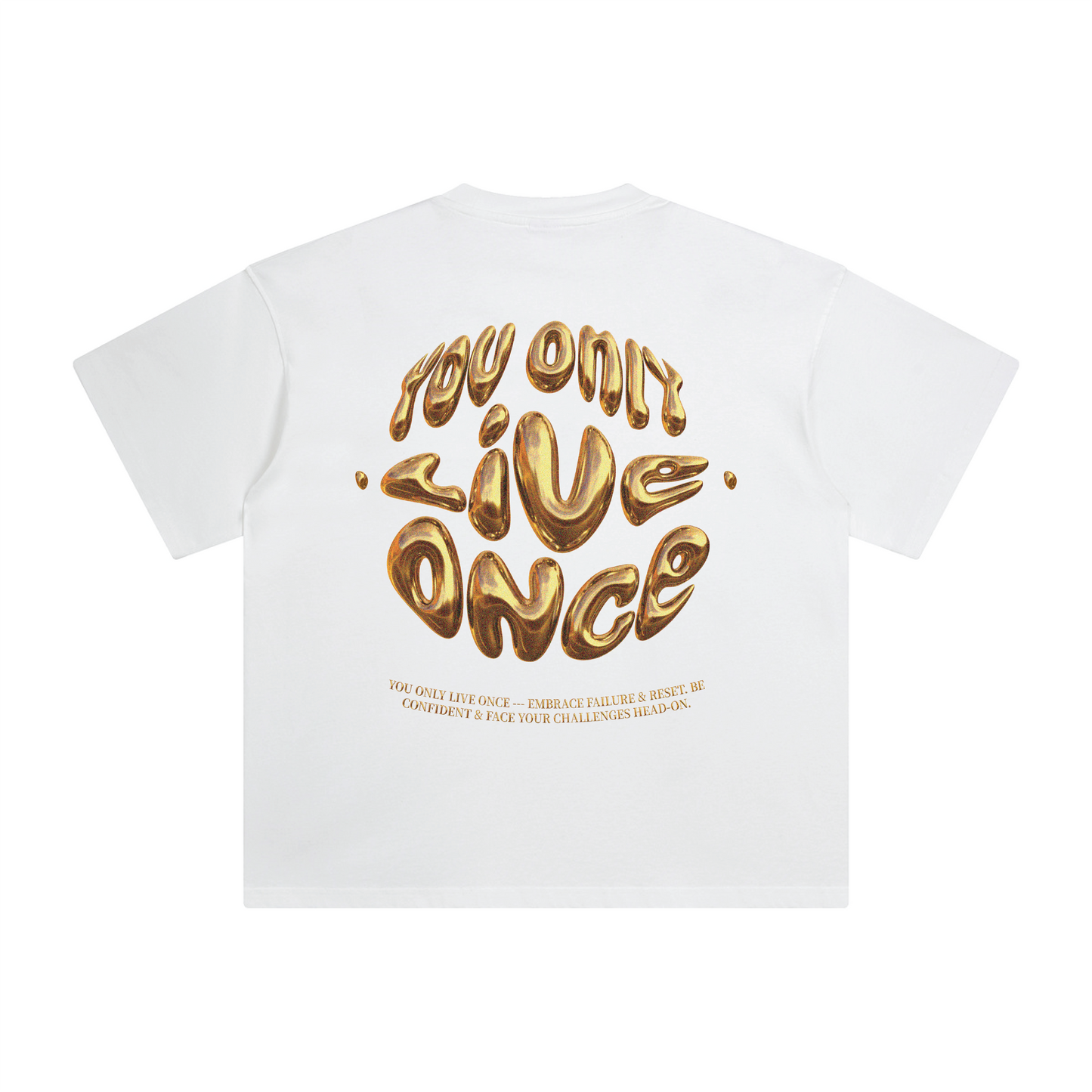 YOLO TEE - VINTAGE WHITE